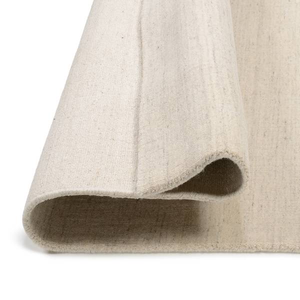 Tappeto di lana Lanabella lana vergine - Bianco crema - 90 x 160 cm