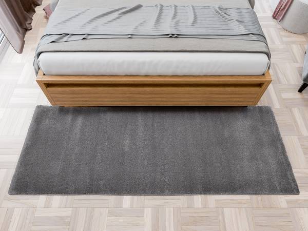 Passatoia Silentus Bliss Polipropilene - Grigio - 80 x 300 cm