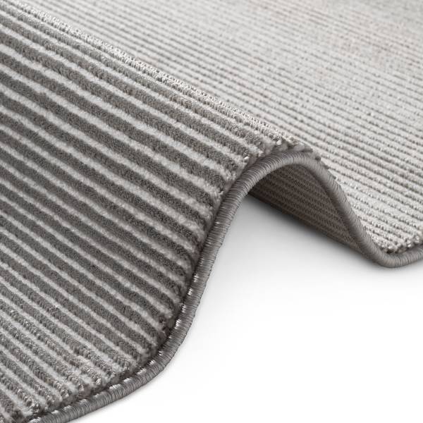 Tappeto a pelo corto Dolomite Polipropilene / Poliestere - Color crema / Color antracite - 200 x 280 cm