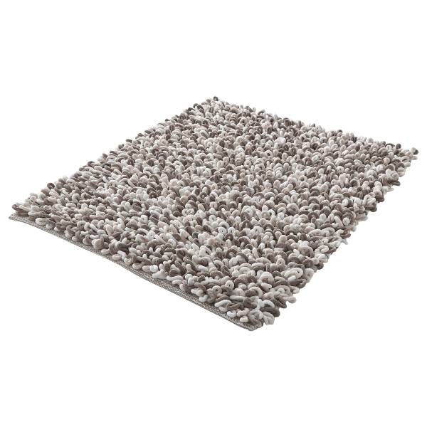 Badteppich Sling Taupe - 55 x 65 cm