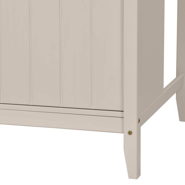 Isola da cucina con anta Belleria legno massello - Beige