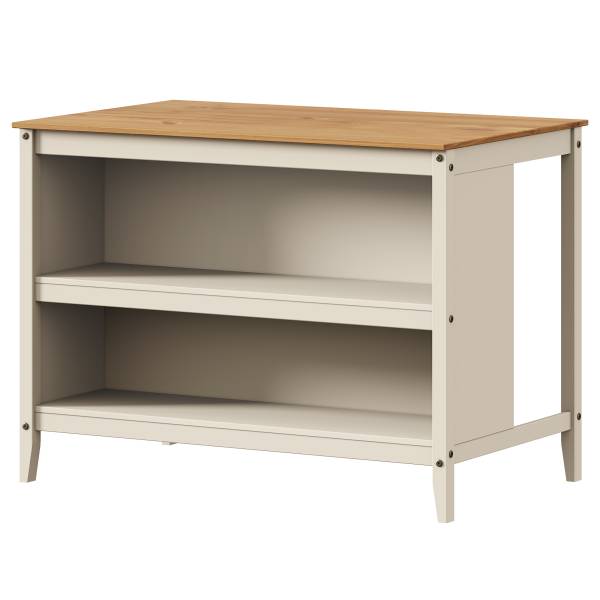 Isola da cucina Belleria Legno massello - Beige / pino