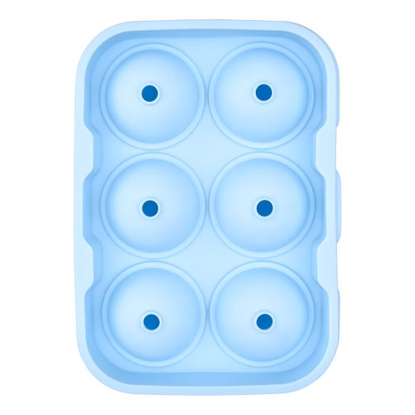 Eiswürfelbereiter COOL DOWN Kugeln Silikon, Polypropylen - Pastellblau