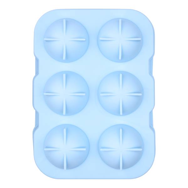 Eiswürfelbereiter COOL DOWN Kugeln Silikon, Polypropylen - Pastellblau