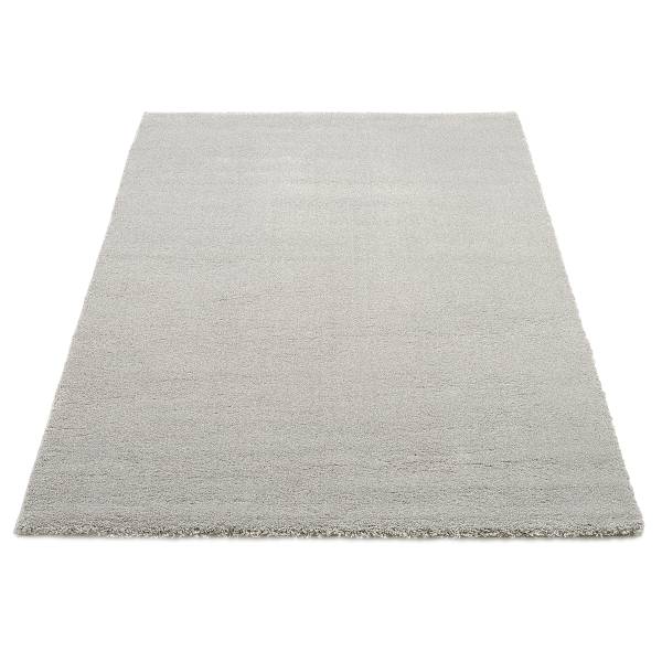 Tapis de couloir Moss Mono Polypropylène - Gris - 80 x 300 cm