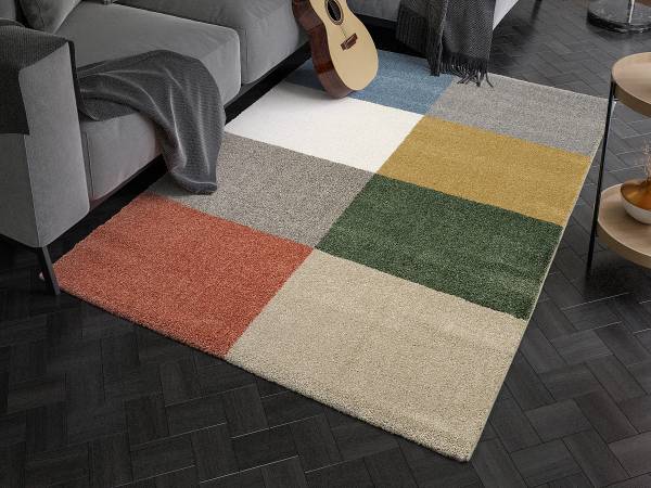 Laagpolig vloerkleed Moss Mono Concept polypropeen - meerdere kleuren - 160 x 230 cm