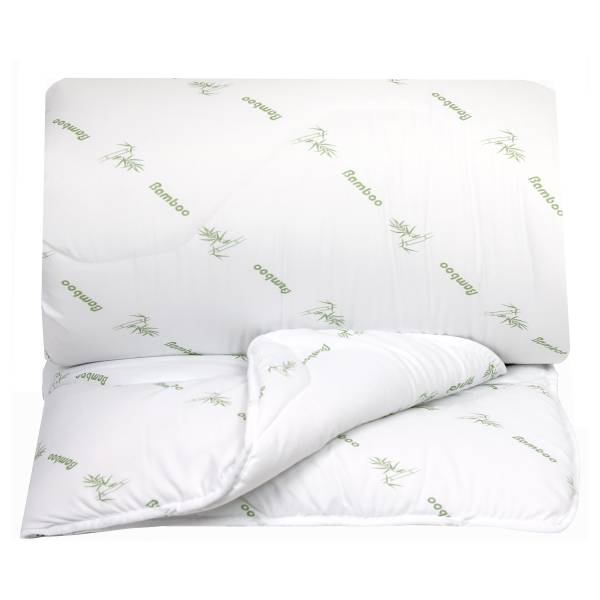Couette Bamboo Vert - percale de fibres de bambou - 240 x 700 cm
