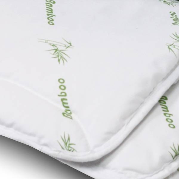 Couette Bamboo Vert - percale de fibres de bambou - 240 x 700 cm