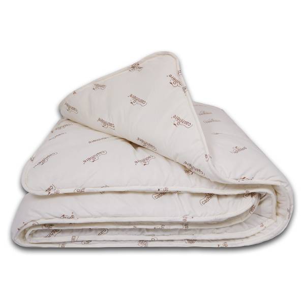 Couette Cachemire Ecru - percale - 135 x 200 cm