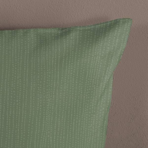Kopfkissenbezug No.33077 Grün - Baumwollsatin
