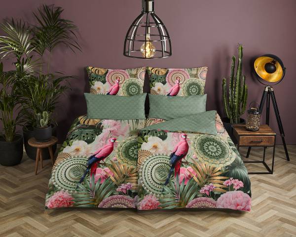 Kopfkissenbezug No.33173 Dunkelgrün - Baumwollsatin