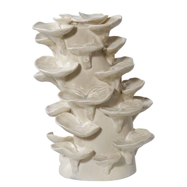 Dekofigur Beben Beige - Steingut - 18 x 24 x 15 cm