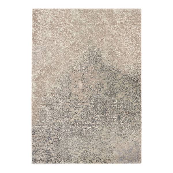 Kurzflorteppich Palmara Isle Polypropylen - Grün / Beige - 65 x 130 cm