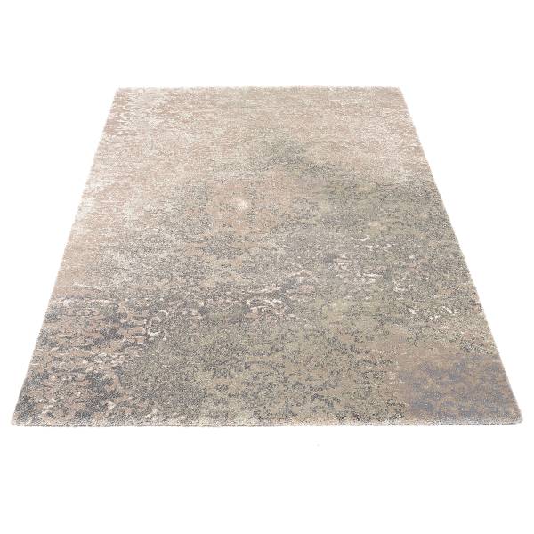 Kurzflorteppich Palmara Isle Polypropylen - Grün / Beige - 65 x 130 cm