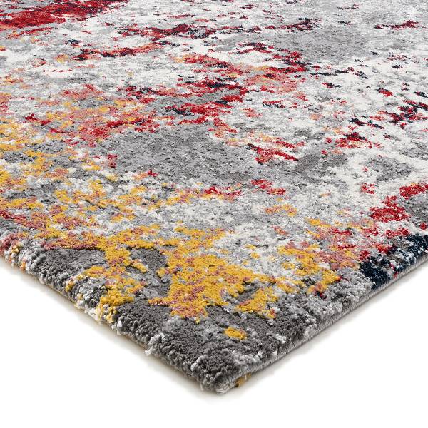 Laagpolig vloerkleed Meteora Cascade polypropeen/polyester - meerdere kleuren - 80 x 150 cm