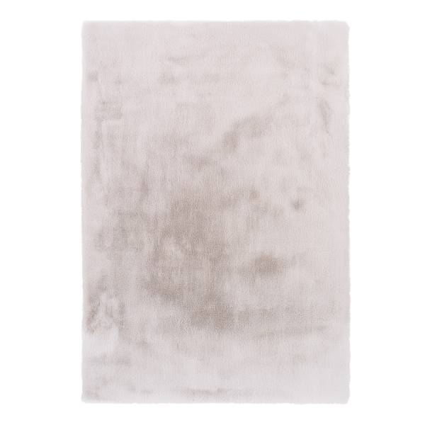 Tappeto di pelo sintetico Lavabile Soft poliestere - Color cappuccino - 67 x 130 cm
