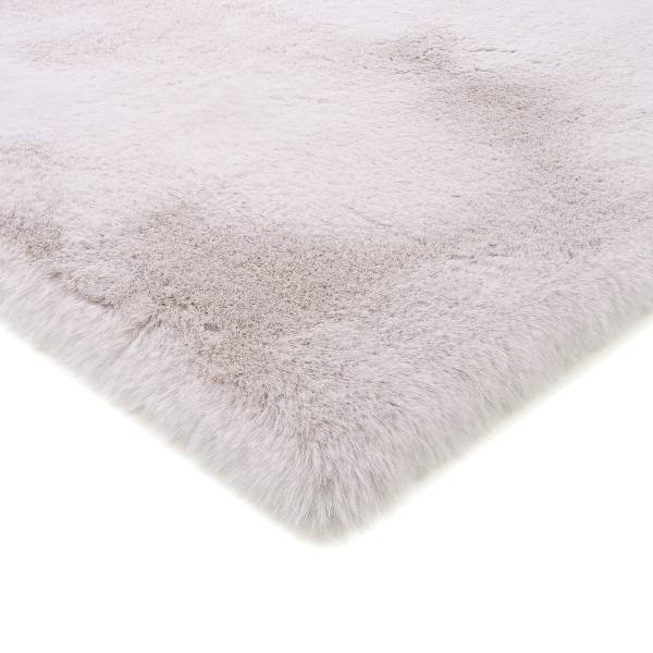 Tappeto di pelo sintetico Lavabile Soft poliestere - Color cappuccino - 67 x 130 cm