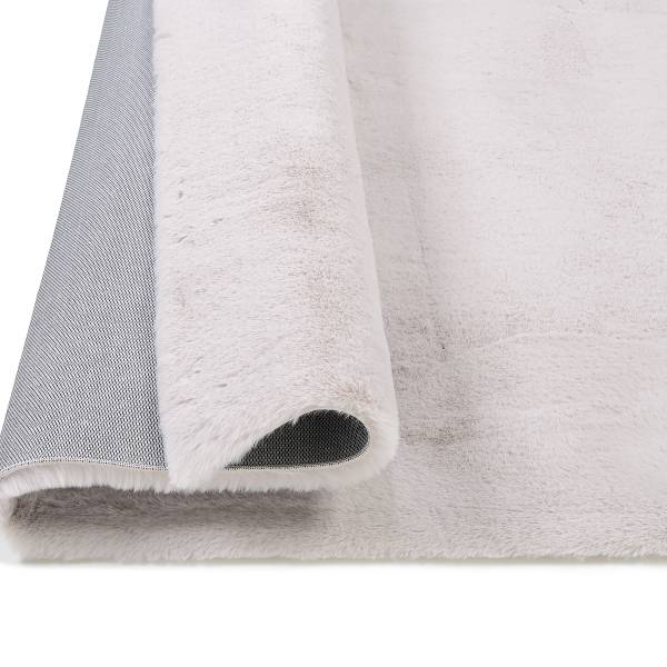 Tappeto di pelo sintetico Lavabile Soft poliestere - Color cappuccino - 67 x 130 cm