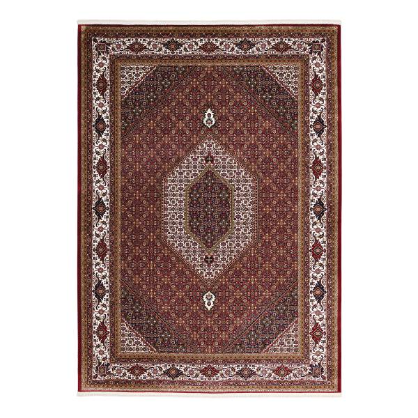 Tapis à poils courts Caravansary Viscose - Rouge - 120 x 180 cm