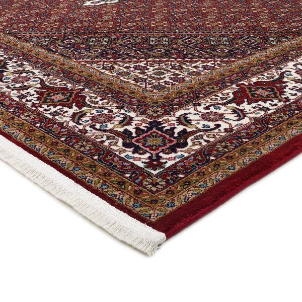 Tapis à poils courts Caravansary Viscose - Rouge - 120 x 180 cm