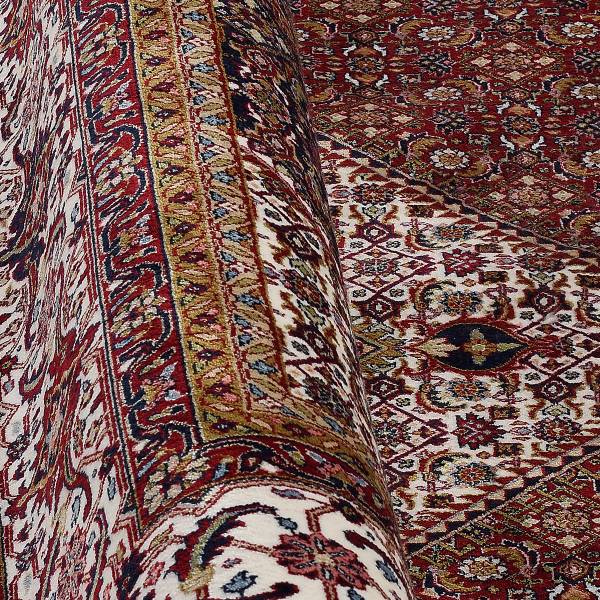 Tapis à poils courts Caravansary Viscose - Rouge - 120 x 180 cm