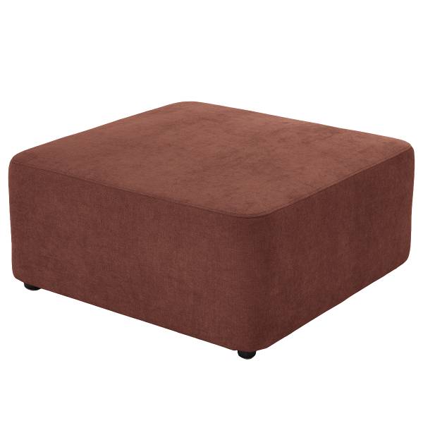 Poggiapiedi NECO Microfibra Wiam: rosso marrone