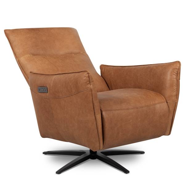 Relaxsessel Mozolum Echtleder Arelia: Cognac
