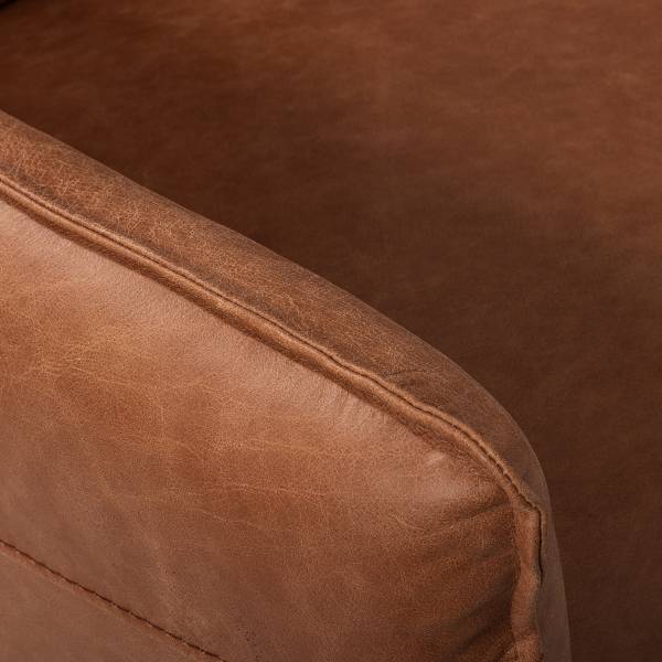 Relaxsessel Mozolum Echtleder Arelia: Cognac