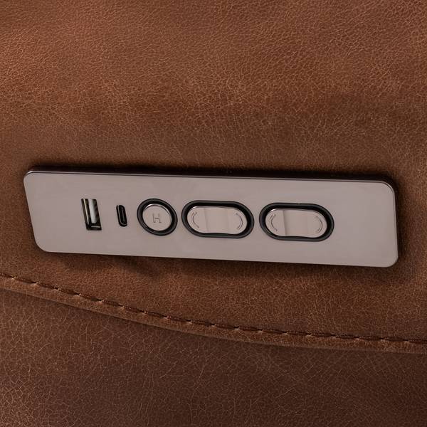 Relaxsessel Mozolum Echtleder Arelia: Cognac