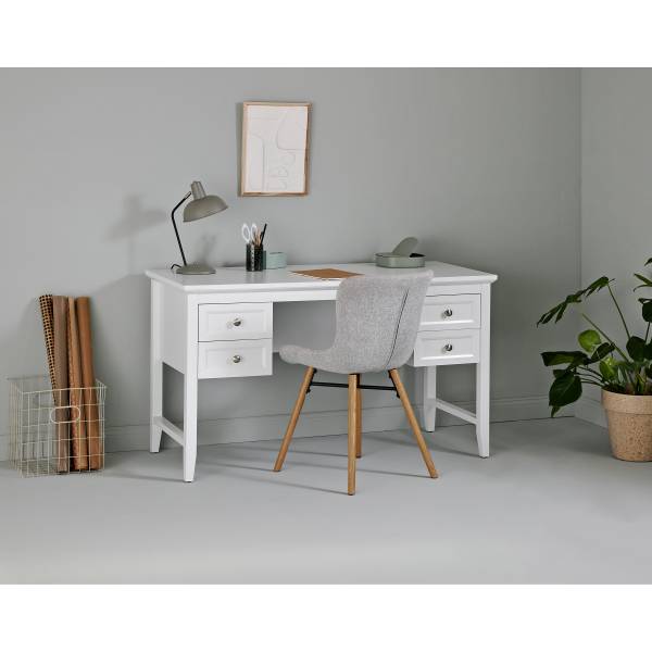 Scrivania angolare Loseya bianco