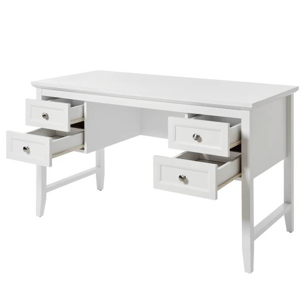 Scrivania angolare Loseya bianco