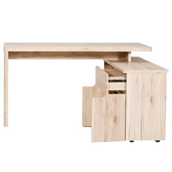 Hoekbureau Youzui Sanremo eikenhouten look