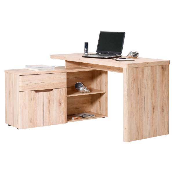 Hoekbureau Youzui Sanremo eikenhouten look