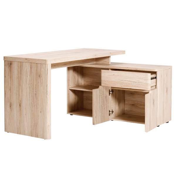 Hoekbureau Youzui Sanremo eikenhouten look