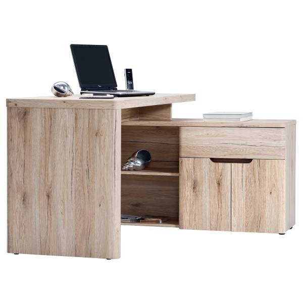 Hoekbureau Youzui Sanremo eikenhouten look