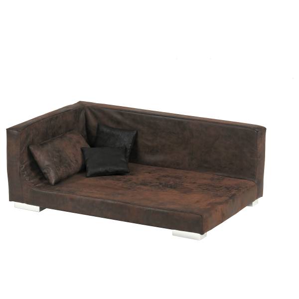 Hundesofa Boomer Polyester - Braun