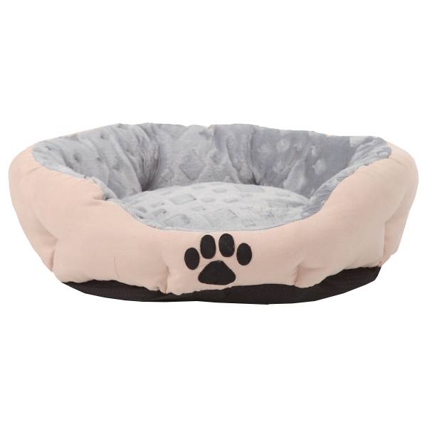 Lit pour chien Snow S Polyester - Gris / Beige