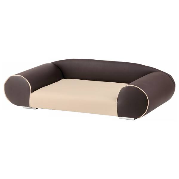 Hundesofa Darko Polyester - Braun / Beige