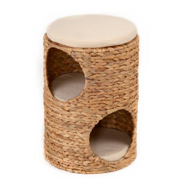 Torre tiragraffi Fika Giacinto d’acqua / Cotone - marrone