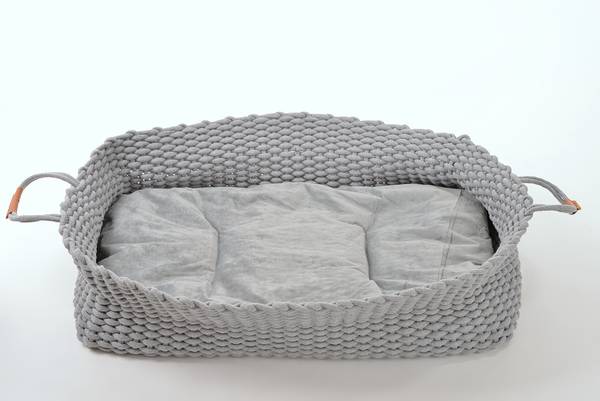 Letto per cani Holly Gr. 3 Poliestere - Grigio