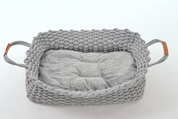 Letto per cani Holly Gr. 2 Poliestere - Grigio