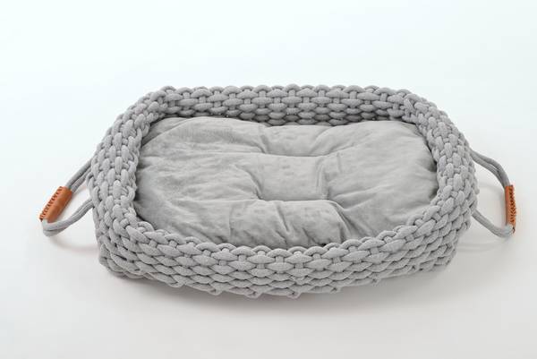 Letto per cani Holly Gr. 2 Poliestere - Grigio