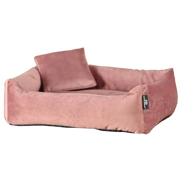 Hundesofa Pwai Gr. 2 Samt - Rosé