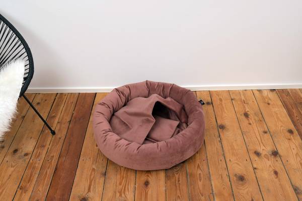 Hondenmand Lajos Gr. 1 polyester - roze