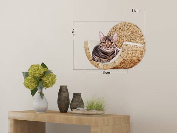 Cuccia da parete Poxi Giacinto d’acqua / Cotone - marrone