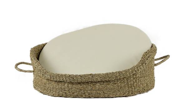Cesto per gatti Fews Gr. 2 Alga / Cotone - Marrone / Beige