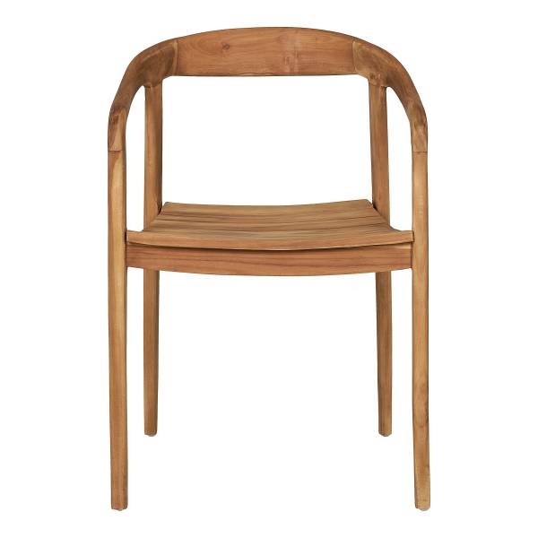 Gartenstuhl Otero 2er-Set Massivholz Teak