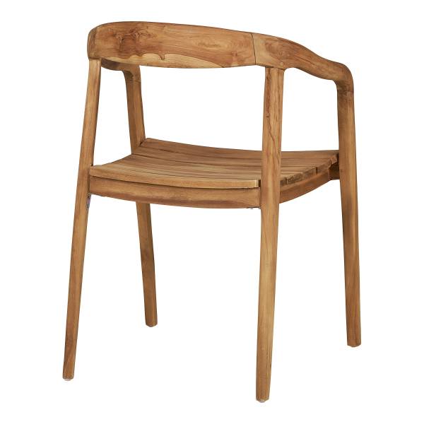 Gartenstuhl Otero 2er-Set Massivholz Teak