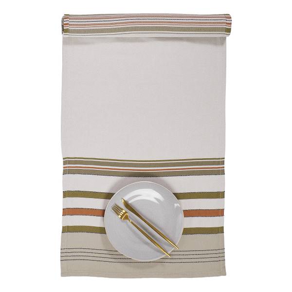 Tischläufer INNER Baumwolle - Creme