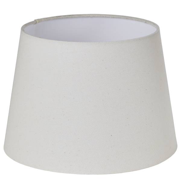 Lampada da tavolo VERICE Lino / ceramica - Crema / tortora